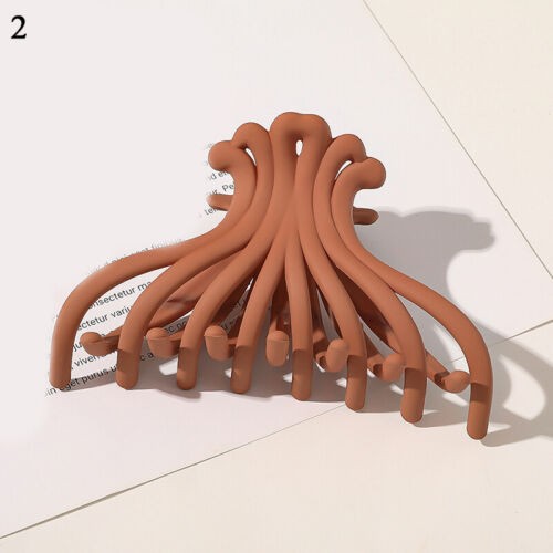 Women Girls Hollow Large Hair Claws Acrylic Hairpins Hair Clips Hair Accessories