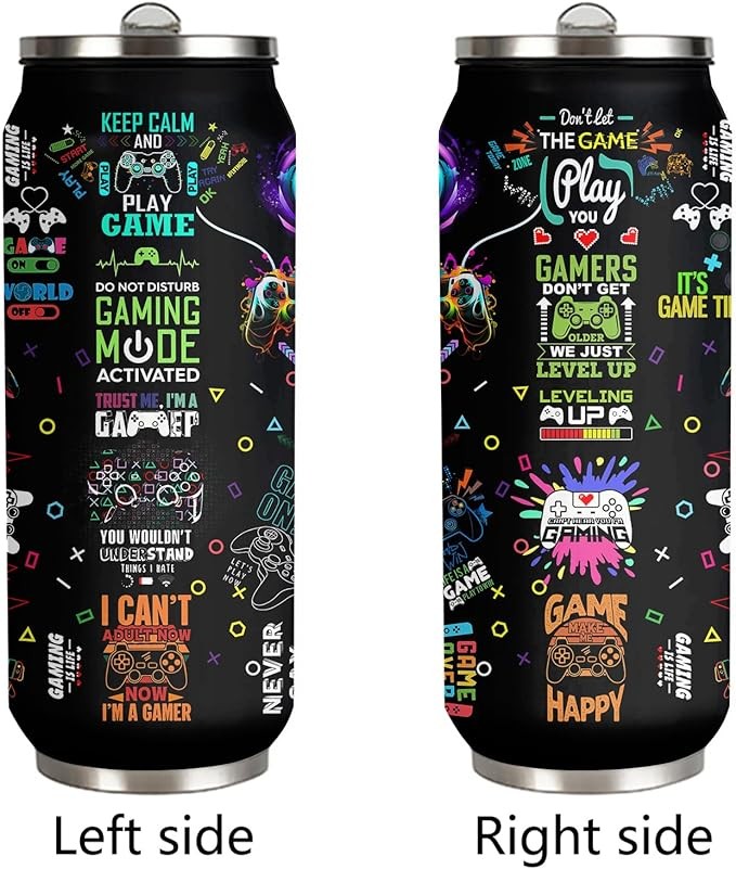 YOPIGOT Gamer Tumbler Gifts,Gamer Gifts For Men Teen Boys,Gaming Gifts,Gamer Gift Ideas,Video Game Gifts,Gifts For Game Lovers Stainless Steel Tumbler 17oz