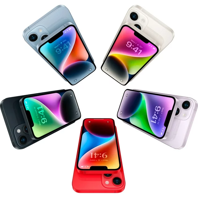 Restored Apple iPhone 14 Plus - Carrier Unlocked - 128GB Midnight - MQ3R3LL/A (Refurbished)